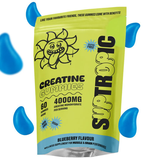 Suptropic Creatine Gummies - blueberry