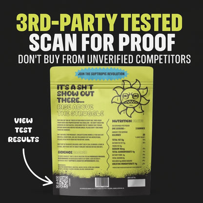 QR code for 3rd party testing